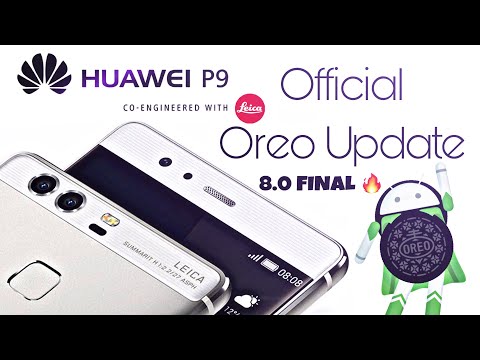 Huawei P9/P9 Plus Official 8.0 Oreo Update