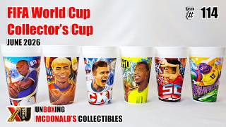 Download lagu FIFA World Cup 2026 Collector's Cups | McDonald's Collectibles | June 2026 | Unboxing mp3
