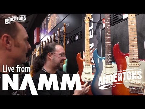 Chappers & The Captain check out the Fender Elite and Magnificent Seven Guitars