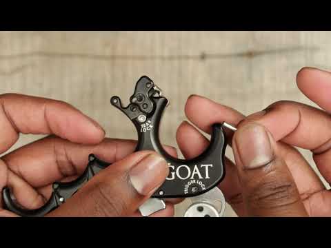 How to change TRU BALL GOAT Release from BACK TENSION to THUMB TRIGGER