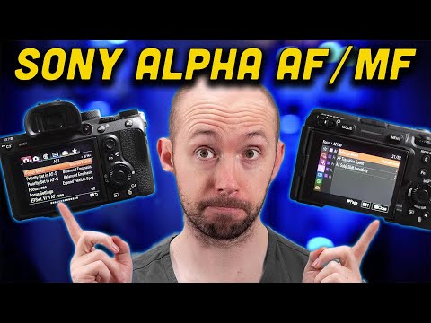 How to Change From Autofocus to Manual Focus on Sony Alpha Mirrorless (A7iii, A6600, A7Siii, FX3)