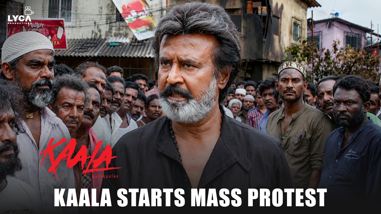 Kaala Unites Dharavi People for Their Land - Kaala (Hindi) HD | Rajinikanth | Huma Qureshi