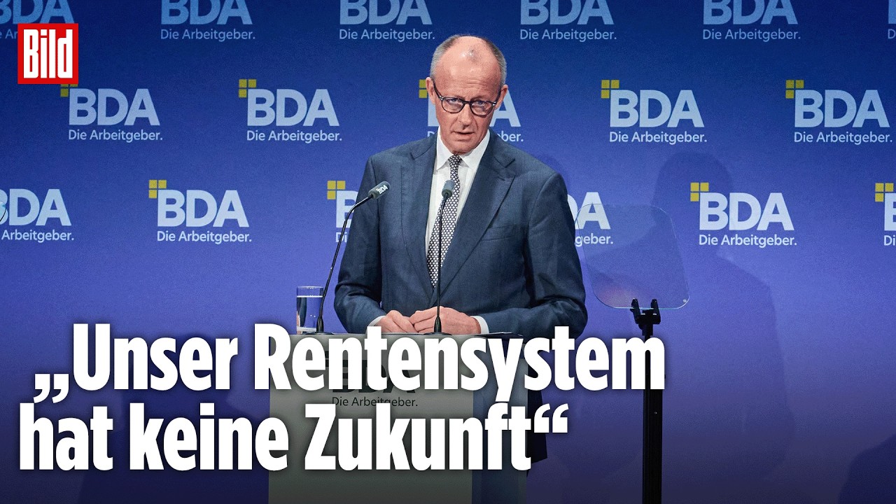 Merz mit Ansage an den Bas-Nachfolger: „Ich will eine große Reform!“ Kanzler will an die Rente!