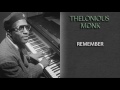 THELONIOUS MONK - REMEMBER