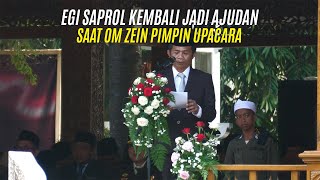 Download lagu EGI SAPROL RETURNS AS A ASSISTANT | WHEN OM ZEIN LEADS THE CEREMONY mp3
