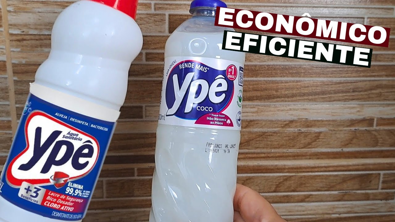 FAÇA CLORO EM GEL EM CASA - IGUAL DO MERCADO - FÁCIL E RÁPIDO -   ECONÔMICO E EFICIENTE