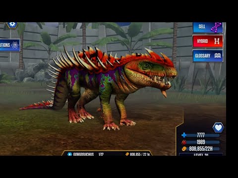 GORGOSUCHUS ￼level 40 in jurassic world the game