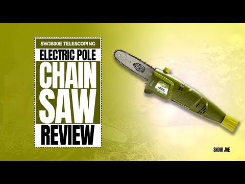 Best Pole Saw | A Practical Sun Joe Pole Saw SWJ800E (2022) Review [NEW Pole Saw]