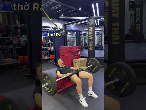 Impulso de quadril com barra