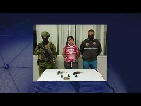 Militares capturaron a la pareja de Alias "Perris" en el cantón Santa Lucía, provincia de Guayas... 