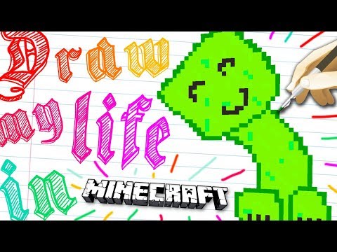 DRAW MY LIFE in Minecraft - Creeper
