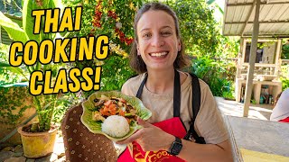 What to Expect from a 5-COURSE THAI COOKING CLASS! (Chiang Mai, Thailand)