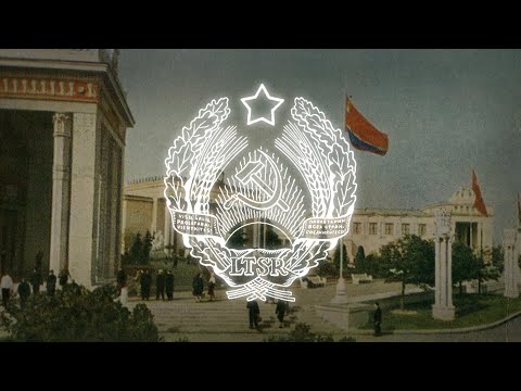 "Lietuvos TSR himnas" - State Anthem of the Lithuanian SSR (1950-1956) [AI Remastered]