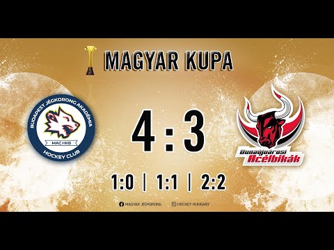 Gólösszefoglaló MK 16 Budapest Jégkorong Akadémia Hockey Club - Dunaújvárosi Acélbikák 4-3 20221207