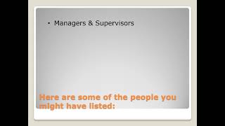 M7P3 Including and Organizing Important Information