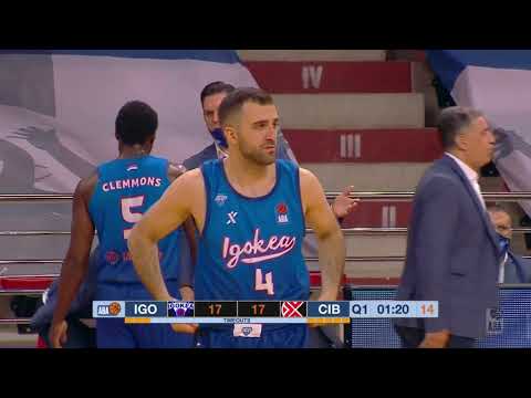 ABA Liga 2020/21, Round 24 match: Igokea - Cibona (4.4.2021)