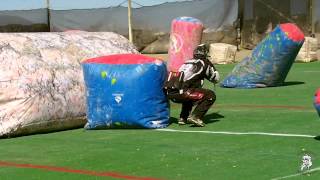 preview picture of video 'Red Dot Paintball 4 Man Speedball Practice [04-13-13]'