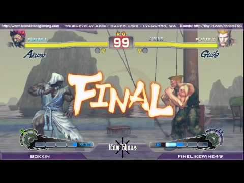 Tourneyplay April SSF4 Singles - Bokkin (AKU) vs FineLikeWine49 (GUI)