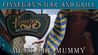 Finnegan's Bar and Grill review at Universal Studios Orlando and we meet the Mummy