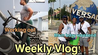 Weekly Vlog!  Car shopping + Working out+ Mom bday weekend + More