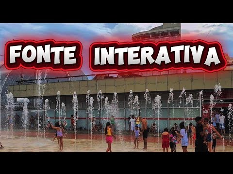 Fonte interativa Paço Municipal SBC