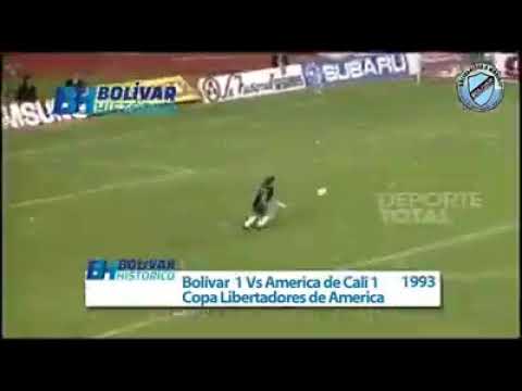 bolivar 1 vs America De Cali 1   Copa Libertadores 1993