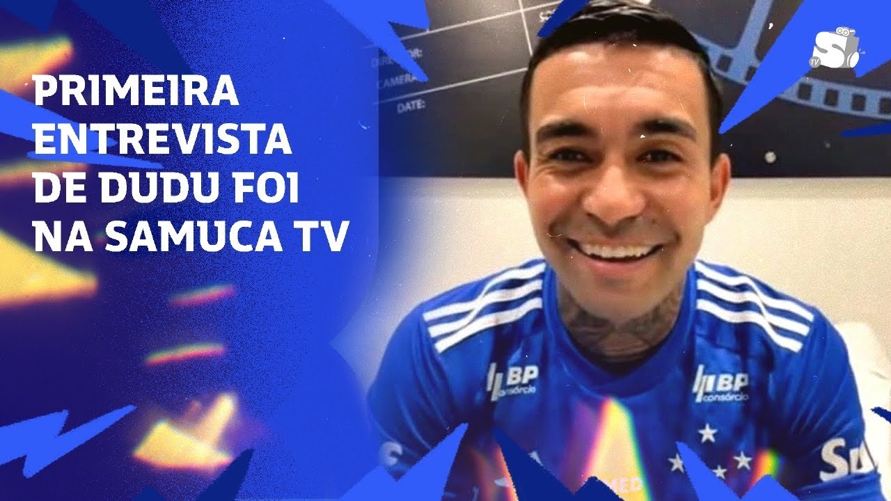 DUDU FALA PELA PRIMEIRA VEZ COMO JOGADOR DO CRUZEIRO!