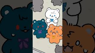 【アニメ】ごうかくはっぴょう #さんくま #anime #にじさんじ #ショートアニメ