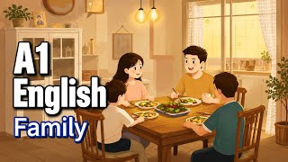 🎧 Luyện Nghe Tiếng Anh Level A1 | Family | Podcast