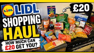 How Much Can £20 Really Buy at Lidl? | Budget Shopping to Beat the Cost of Living Crisis