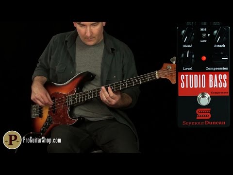 Seymour Duncan Studio Bass Compressor Effects Pedal image 7