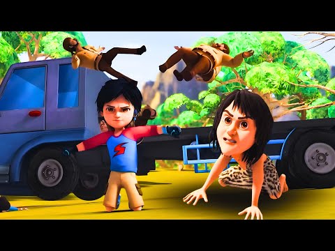 Shiva और दोस्तों का... बचाओ Wolf Boy को! | Shiva | शिवा