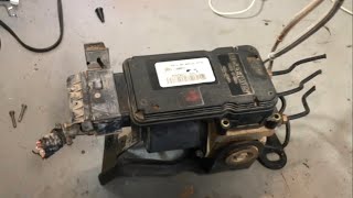 Ford F-150 ABS Module Replacement - pump motor won't stop running! 10th Generation F150 & Expedition