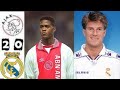 Ajax 2 x 0 Real Madrid (Kluivert, Michael Laudrup)  ●UCL 1995/1996 Extended Goals & Highlights
