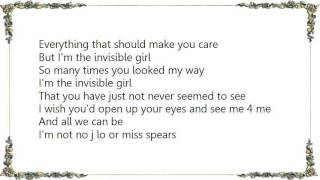 Brie Larson - Invisible Girl Lyrics