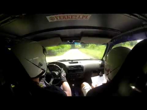 Rajd Koszaliński 2018 - PS4 Klokecin - Zieniewicz / Kałandyk - Honda Civic