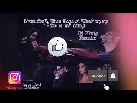 Liviu Guță❌Theo Rose❌What'up - De ce mă Minți ❌Dj  Elvis House Remix