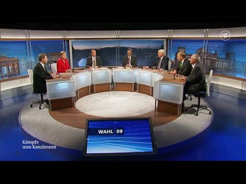 Bundestagswahl 2009: Berliner Runde am Wahlabend