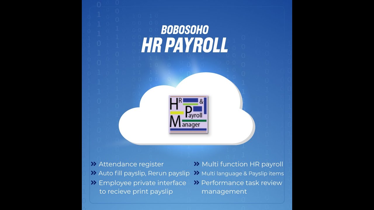 Bobosoho HR Payroll. explaining Payroll software.