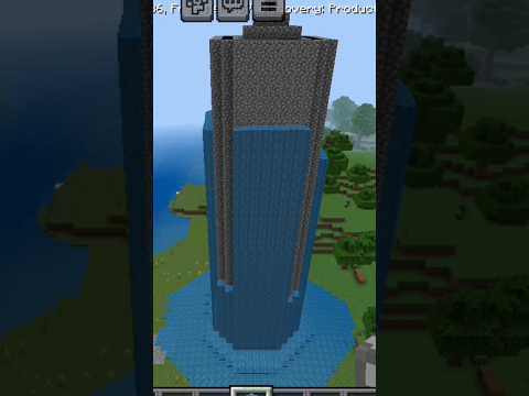 CRAFT_BOY - 🤯🤯INSANE Minecraft tower trick!!🤯🤯 #wow