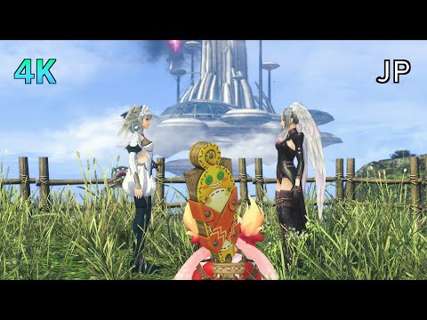 [4K] Xenoblade 1 D.E.: Future Connected Quiet Moment Melia/Tyrea – Light and Shadow – JAPANESE