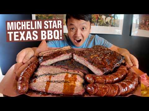 Trying the FIRST "Michelin Star: TEXAS BBQ in Austin Texas