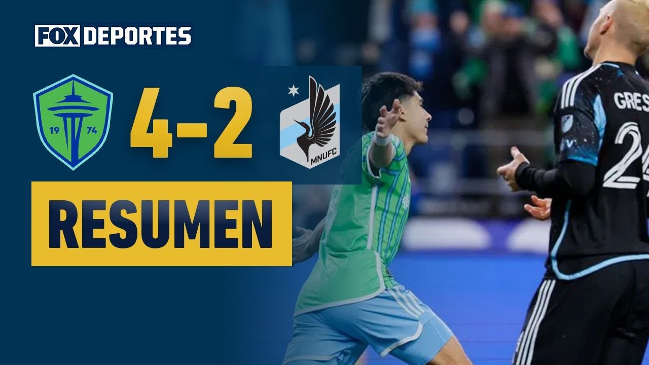 🤩🔥 HABRÁ JUEGO 3 | Seattle Sounders 4-2 Minnesota United | HIGHLIGHTS | 2025 MLS Playoffs, Juego 2