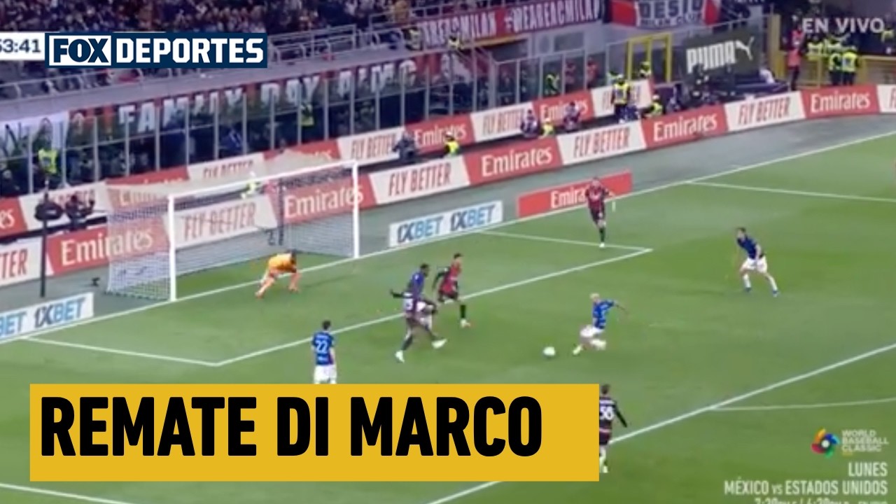 😳🔥 REMATE DE Federico Dimarco | Milan 1-0 Inter | Serie A 2026 | Jornada 28