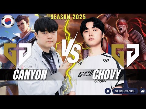 GEN Canyon vs GEN Chovy - Canyon JAYCE vs Chovy LEE SIN Jungle - Patch 25.24 KR Ranked | lolrec