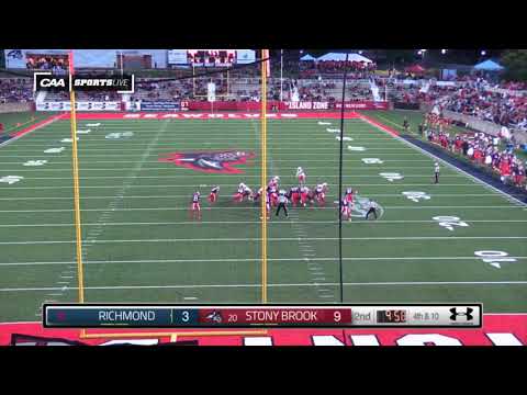 2018 #CAAFB Highlights Sept. 22: Stony Brook 36, Richmond 10