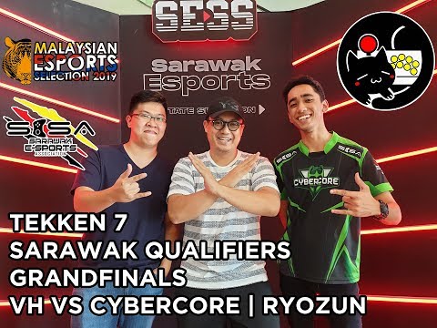 #Tekken7 Sarawak State Selection Grandfinals : CyberCore | Ryozun vs VH