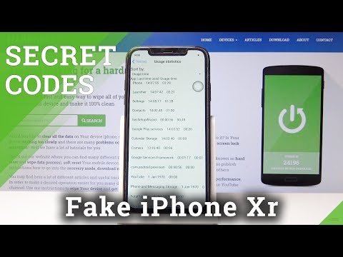 Secret Codes for Fake iPhone Xr - Hidden Modes