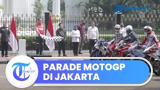 20 Pembalap MotoGP Lakukan Konvoi di Jakarta sebelum Gelaran Balap di Sirkuit Mandalika