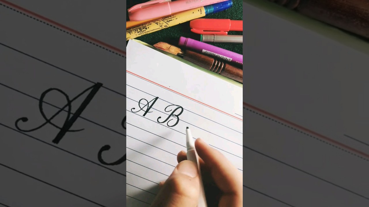 Modern Calligraphy a to z | calligraphy for Beginners✍ Calligraphy Tutorials